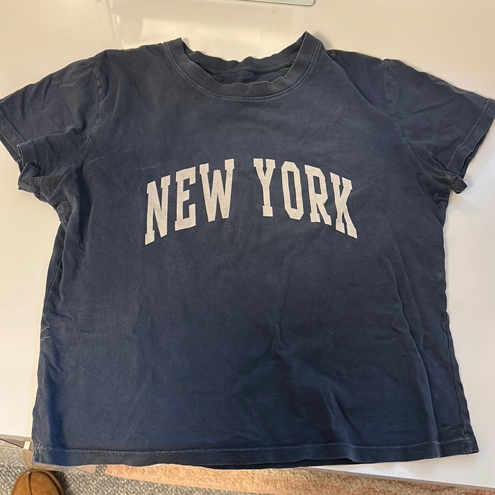 Brandy Melville Navy t shirt